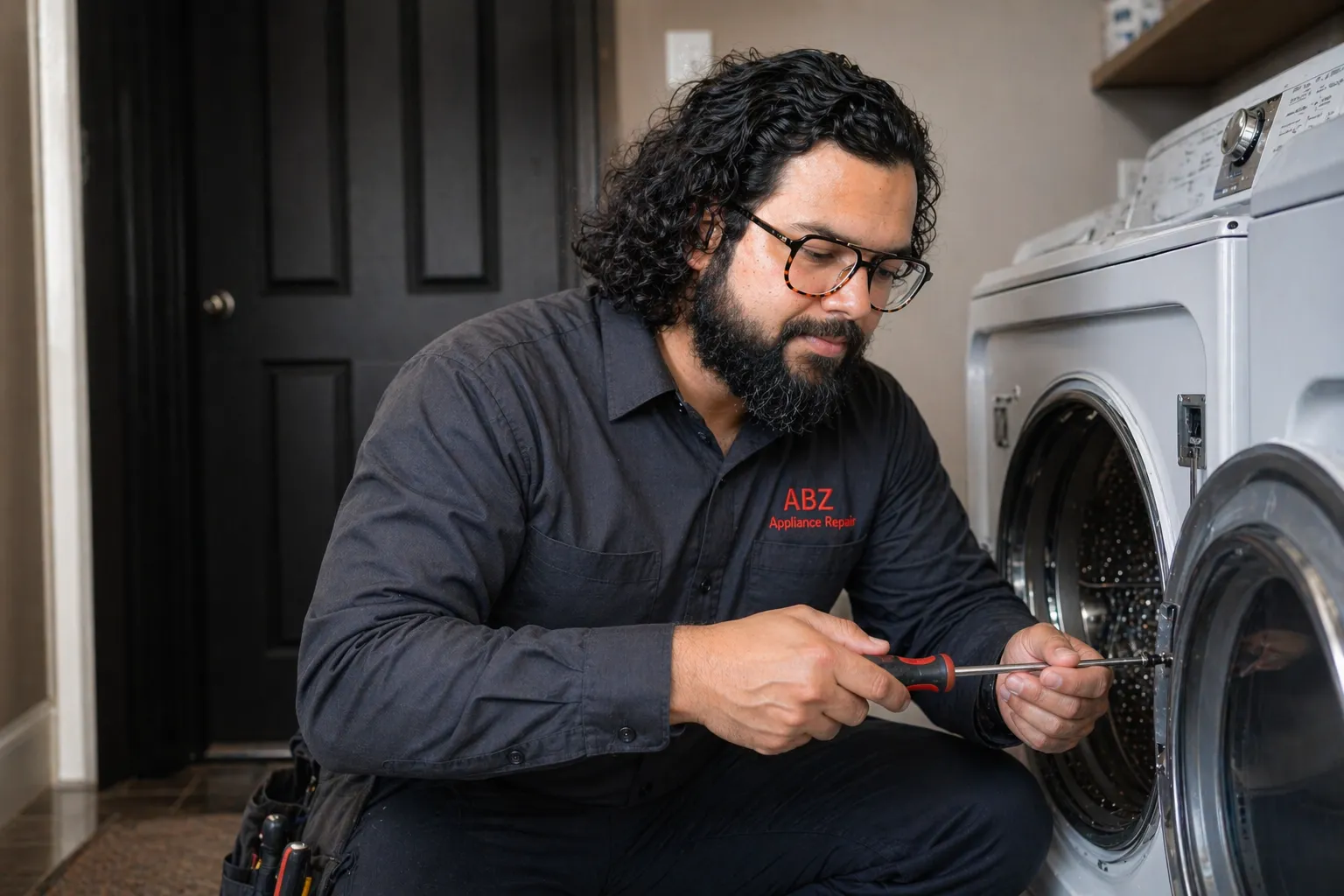 ABZ Appliance Repair Doing Dryer Repair
